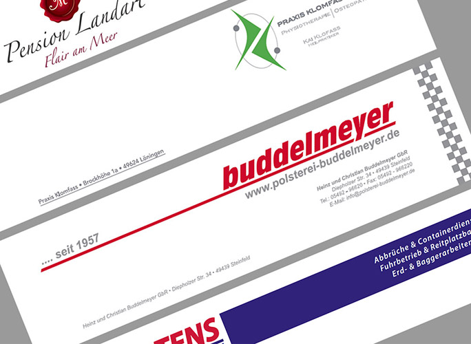 Print Entwurf Briefbogen